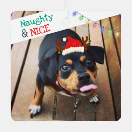 Metal Square Ornament