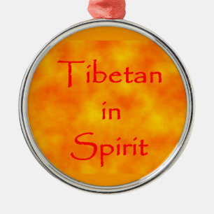 Métal Tibétain en ornement rond Spirit-prem