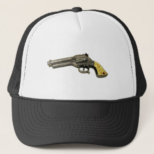 Metal Toy Gun Trucker Hat Truckerkappe
