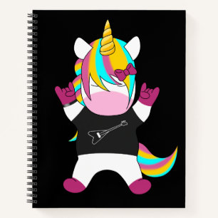 Metal Unicorn Notizbuch