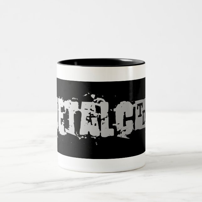 Metalcore "Tasse " Zweifarbige Tasse (Mittel)