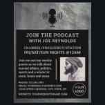 Metaleffekt, Podcaster, Podcast Flyer<br><div class="desc">Der Flyer der Podcaster,  Podcaster,  Podcast Werbung durch den Business Card Store.</div>