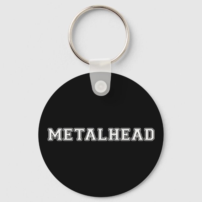 Metalhead Schlüsselanhänger (Vorderseite)