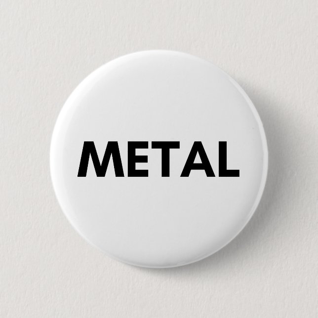 Metall Button (Vorderseite)