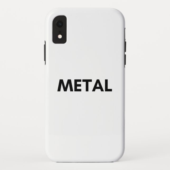 Metall Case-Mate iPhone Hülle (Rückseite)