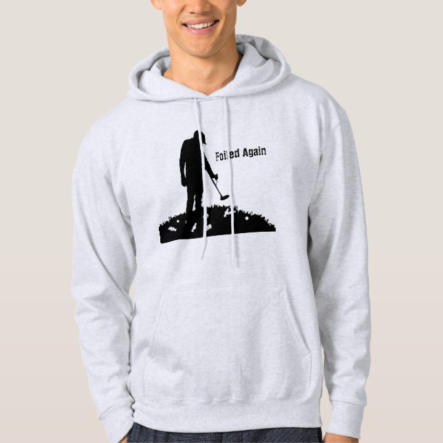 Metall, das ermittelt - vereitelt wieder - Hoodie (Vorderseite)