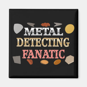 Metall, das Fanatiker ermittelt Magnet