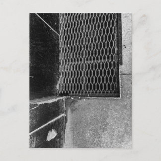 Metall-Diamantgitter Industrieware Postkarte