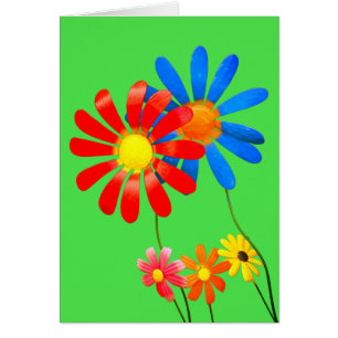 Metall-Gartenblumen
