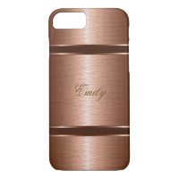 Metall-Kupfer braun gebürstetes Aluminium-Look