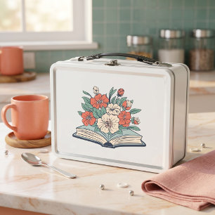 Metall-Lunchbox Buch Metall Brotdose