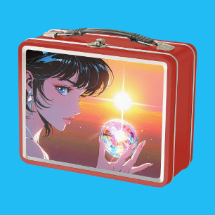 Metall-Lunchbox/Kosmetikbox Metall Brotdose