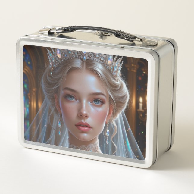 Metall-Lunchbox Metall Brotdose (Rückseite)