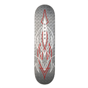 Metall Pinstriping Skateboard