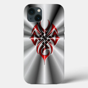 Metall: Roter Stamm Case-Mate iPhone Hülle
