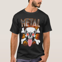 METALL!  Schädel und Krebse, Zunge festgehalten