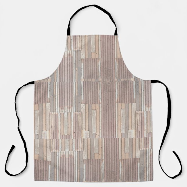 Metall und Holz Schürze (Vorderseite)