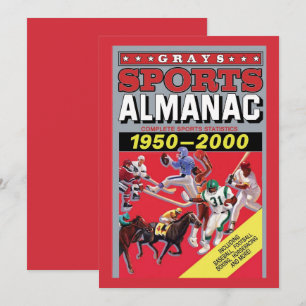 Metall-Wandkunst Sport-Almanach Dankeskarte