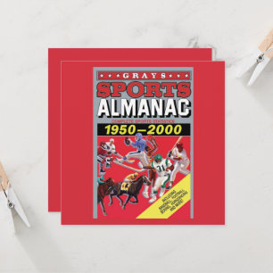 Metall-Wandkunst Sport-Almanach Einladung