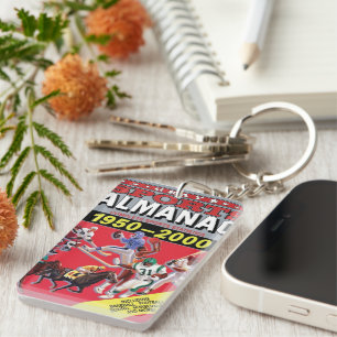 Metall-Wandkunst Sport-Almanach Schlüsselanhänger