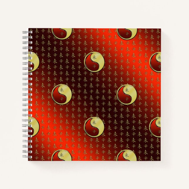 Metall Ziege Notizbuch (Vorderseite)