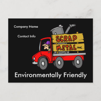 Metallabscheider Postkarte