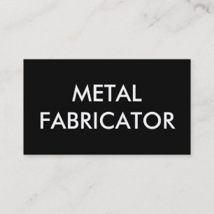 Metallbauer Visitenkarte