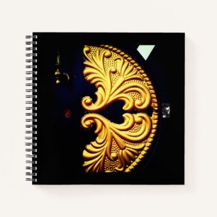 Metalldesign Notizbuch