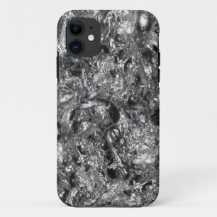 Metalldesign - silber iPhone 11 hülle