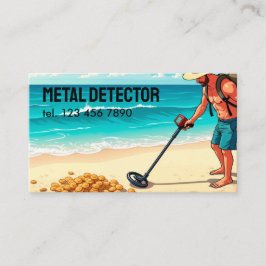 Metalldetektion QR Visitenkarte