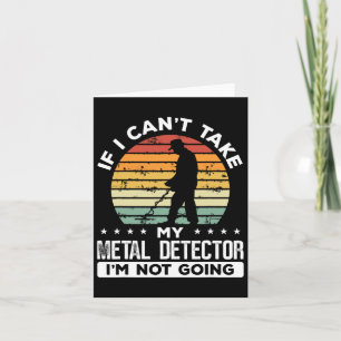 Metalldetektion Vintager Schatzsucher Karte