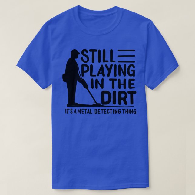 Metalldetektor 1 T-Shirt (Design vorne)