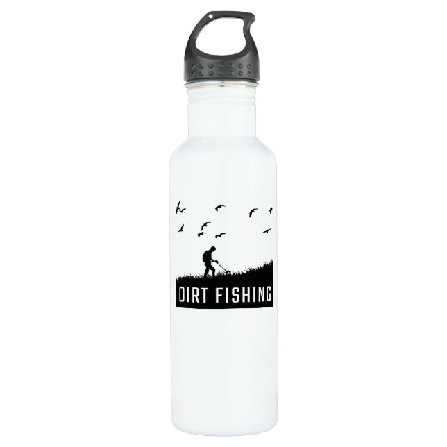 Metalldetektor Edelstahlflasche (Vorderseite)