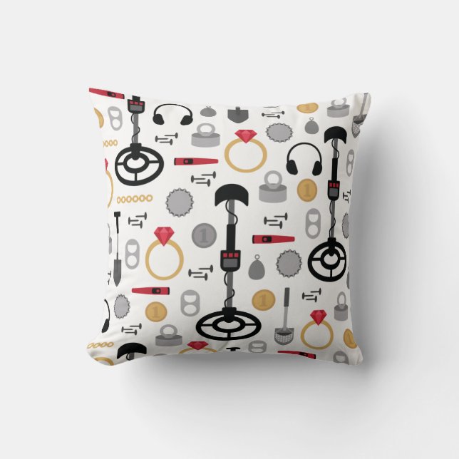 Metalldetektor Kissen (Vorderseite)