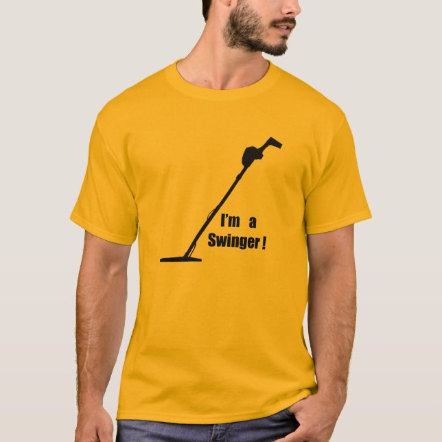 Metalldetektor, Prospektor, Schatzjäger T - Shirt (Vorderseite)