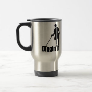 Metalldetektor, Prospektor, Schatzjäger Tasse