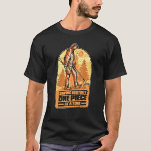Metalldetektor Schatzsuche T-Shirt