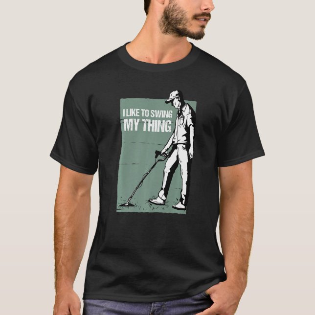 Metalldetektor T-Shirt (Vorderseite)