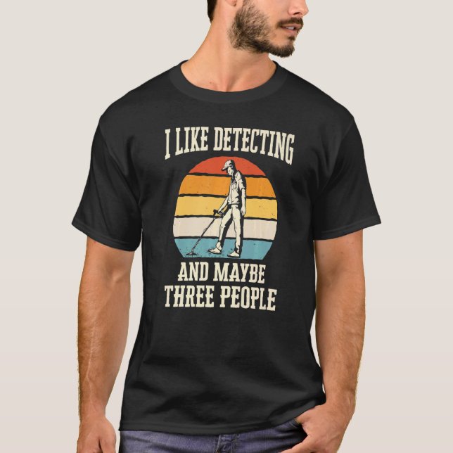 Metalldetektor T-Shirt (Vorderseite)