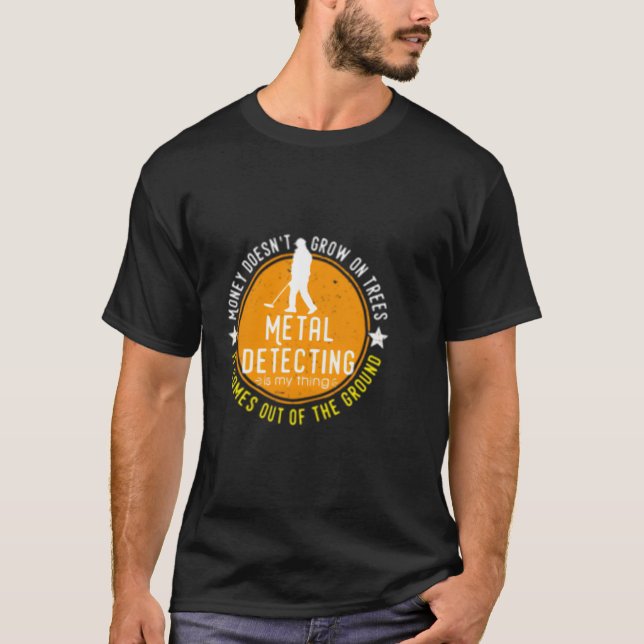 Metalldetektor T-Shirt (Vorderseite)