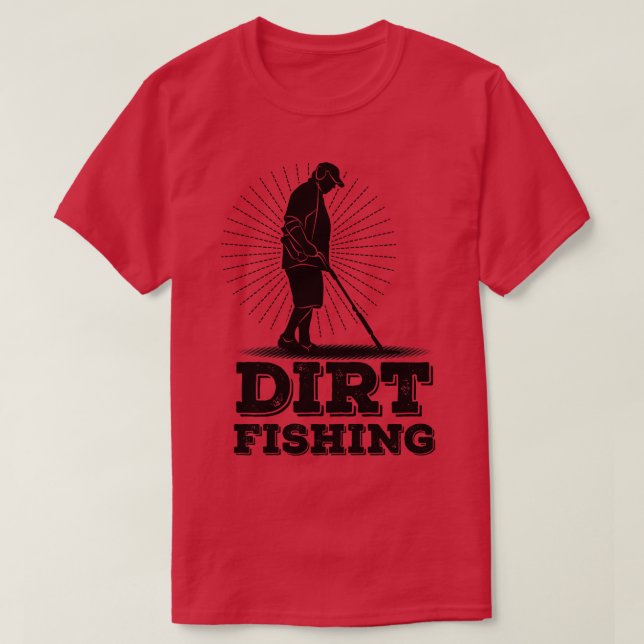 Metalldetektor T-Shirt (Design vorne)