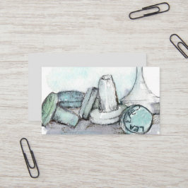 Metalldetektor von Flaschenhaltern aus Glas Visitenkarte