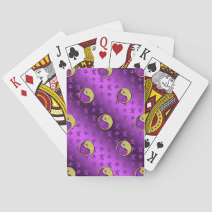 Metallener Wasserbüffel Spielkarten