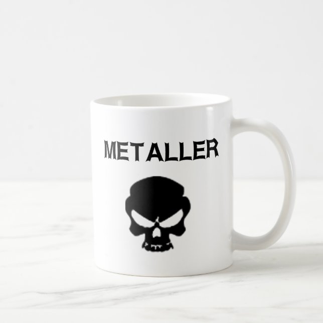 Metaller Kaffeetasse (Rechts)
