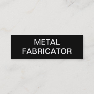 Metallfabrikator Mini Visitenkarte