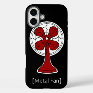 Metallfan iPhone 16 Plus Hülle