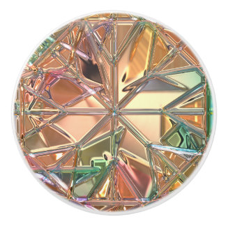 Metallfarbglas Keramikknauf