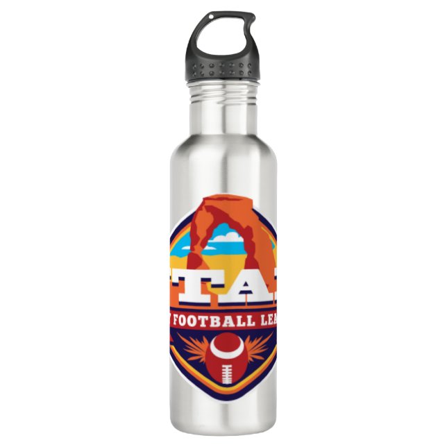 Metallflasche Edelstahlflasche (Vorderseite)