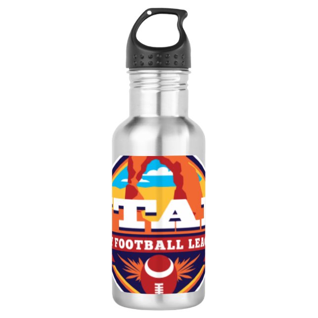 Metallflasche Edelstahlflasche (Vorderseite)