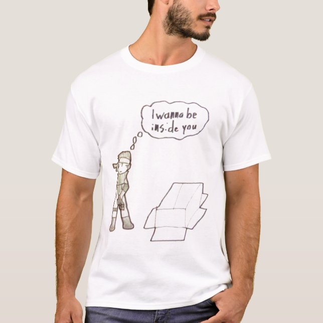 METALLgang-KÖRPER: ICH WILL, UM INNERHALB SIE ZU T-Shirt (Vorderseite)